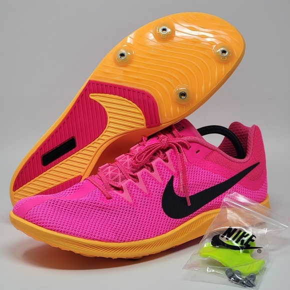 Nike Zoom Rival Distance Track & Field Men's Size 13 Shoes DC8725-600 Pink New - Picture 1 of 10